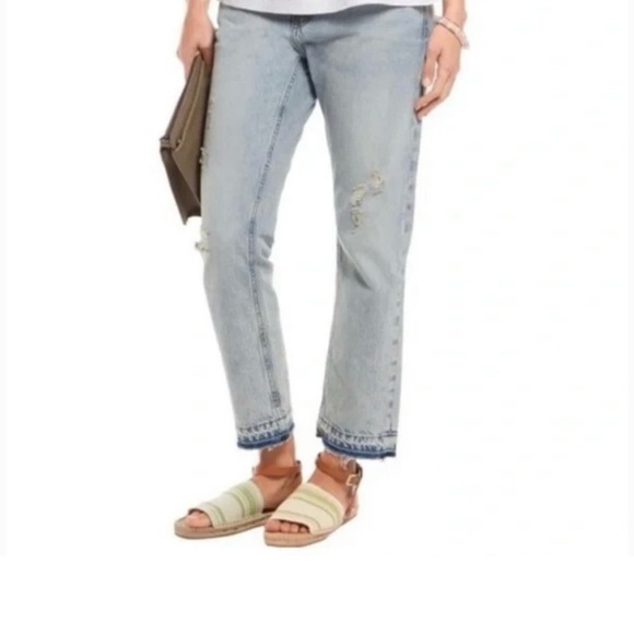 TORY BURCH Elastic Awning Stripe
Espadrille Sandal Green and Ivory 9.5 - Picture 11 of 16